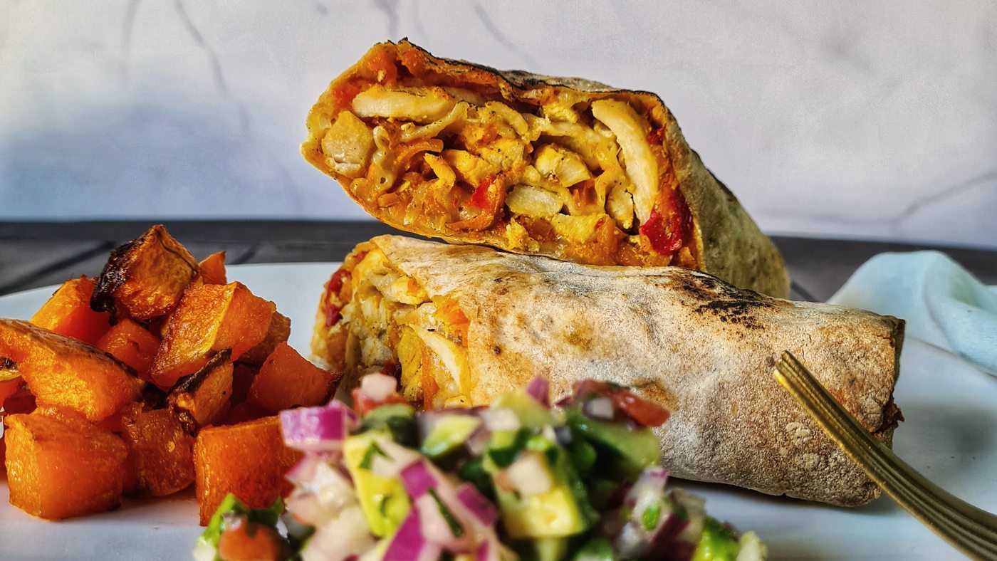 Wrap premium Piso Uno emplatado con calabaza asada y salsa criolla: la cena resuelta que compra el vecino de un barrio cerrado